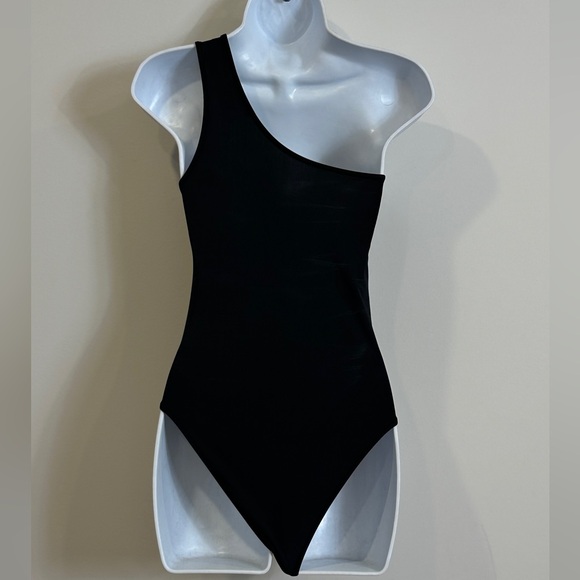 Zara One Shoulder Cutout Bodysuit Size S - Picture 4 of 6